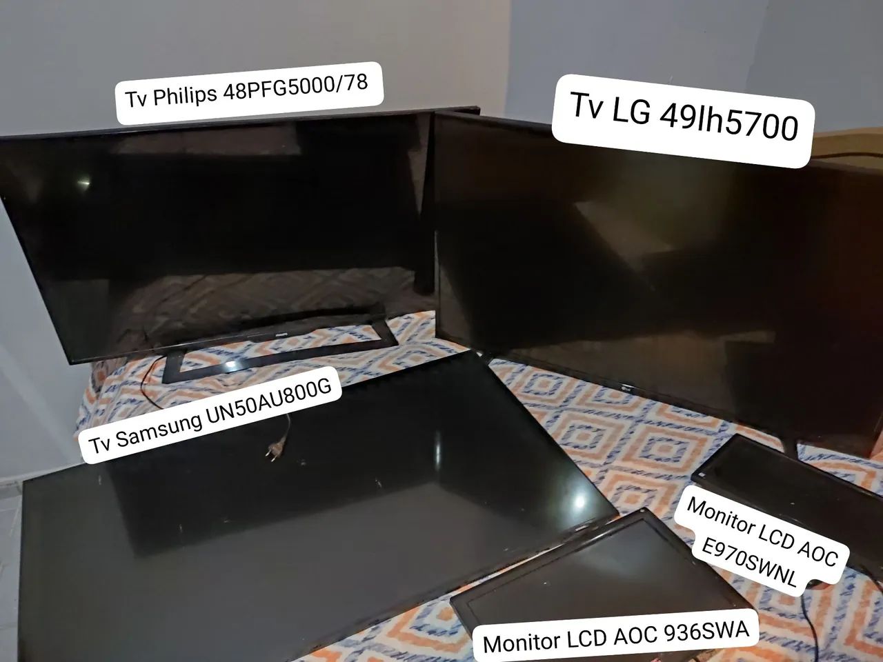 Tvs para concerto duas são smart de 49 e outra  de 50 polegadas PARA BOTAR PREÇO!!!! - Foto 2