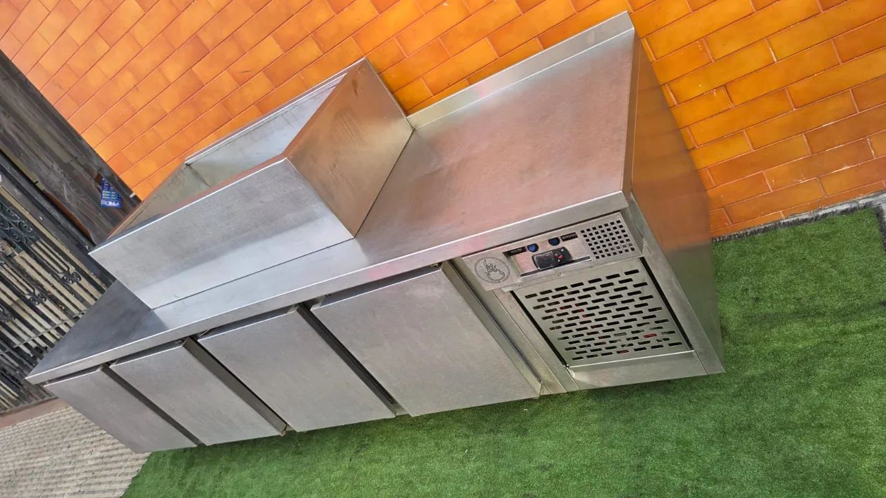 Balcão refrigerado inox 304 - Foto 3
