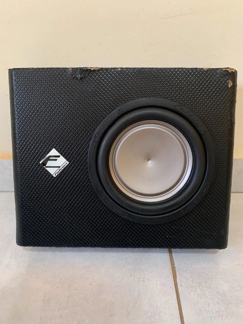 Caixa Amplificada Subwoofer 8 Polegadas Falcon Slim - Foto 3