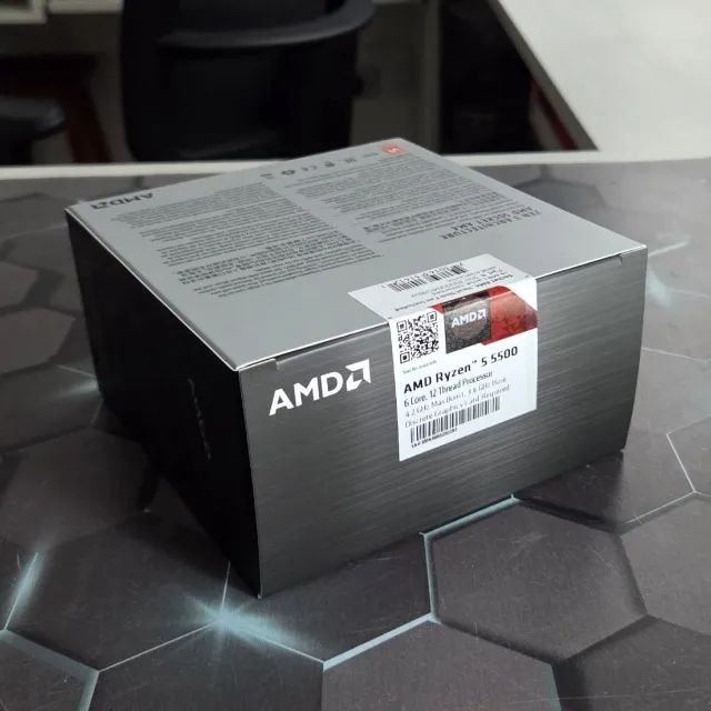 Processador AMD Ryzen 5 5500 "Novo/Loja" - Foto 3