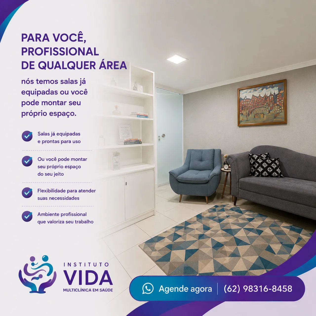 Escritórios e consultórios por hora, periodo  - Foto 3