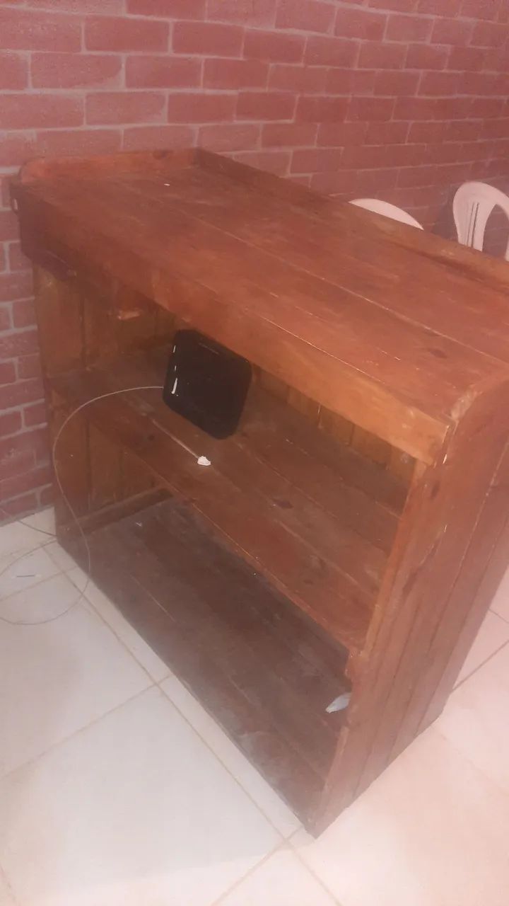 Balcão de madeira - Foto 3