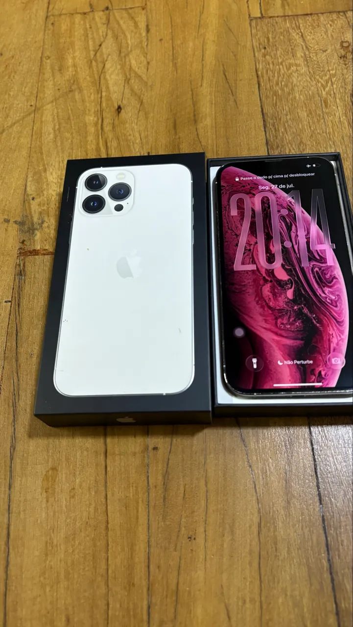 iPhone 13 Pro Max 128 GB - Original, com Nota Fiscal e Caixa