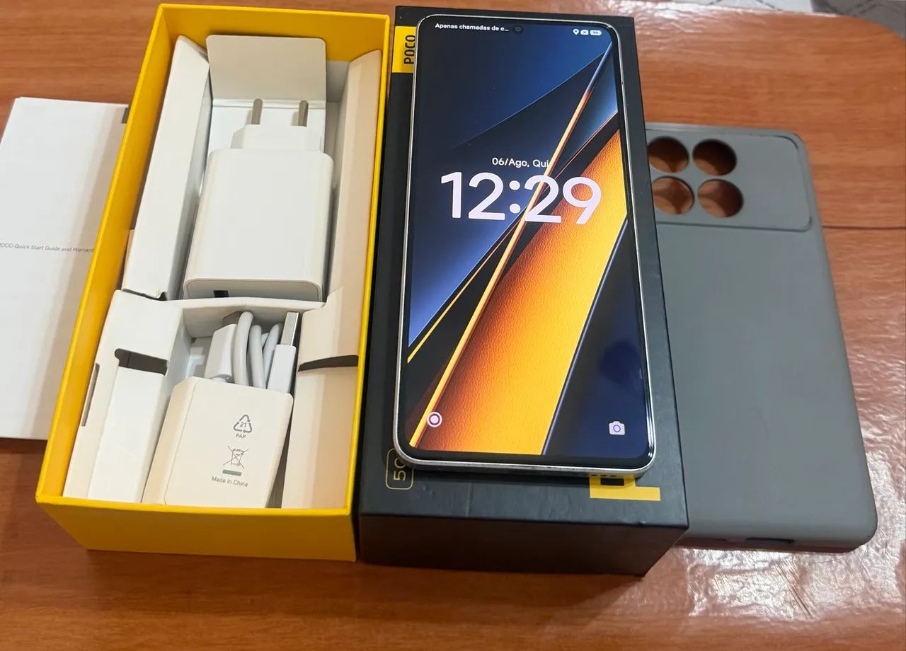 Lindíssimo celular Xiaomi Poco X6 Pro Zerado 512 Gigas  - Foto 4