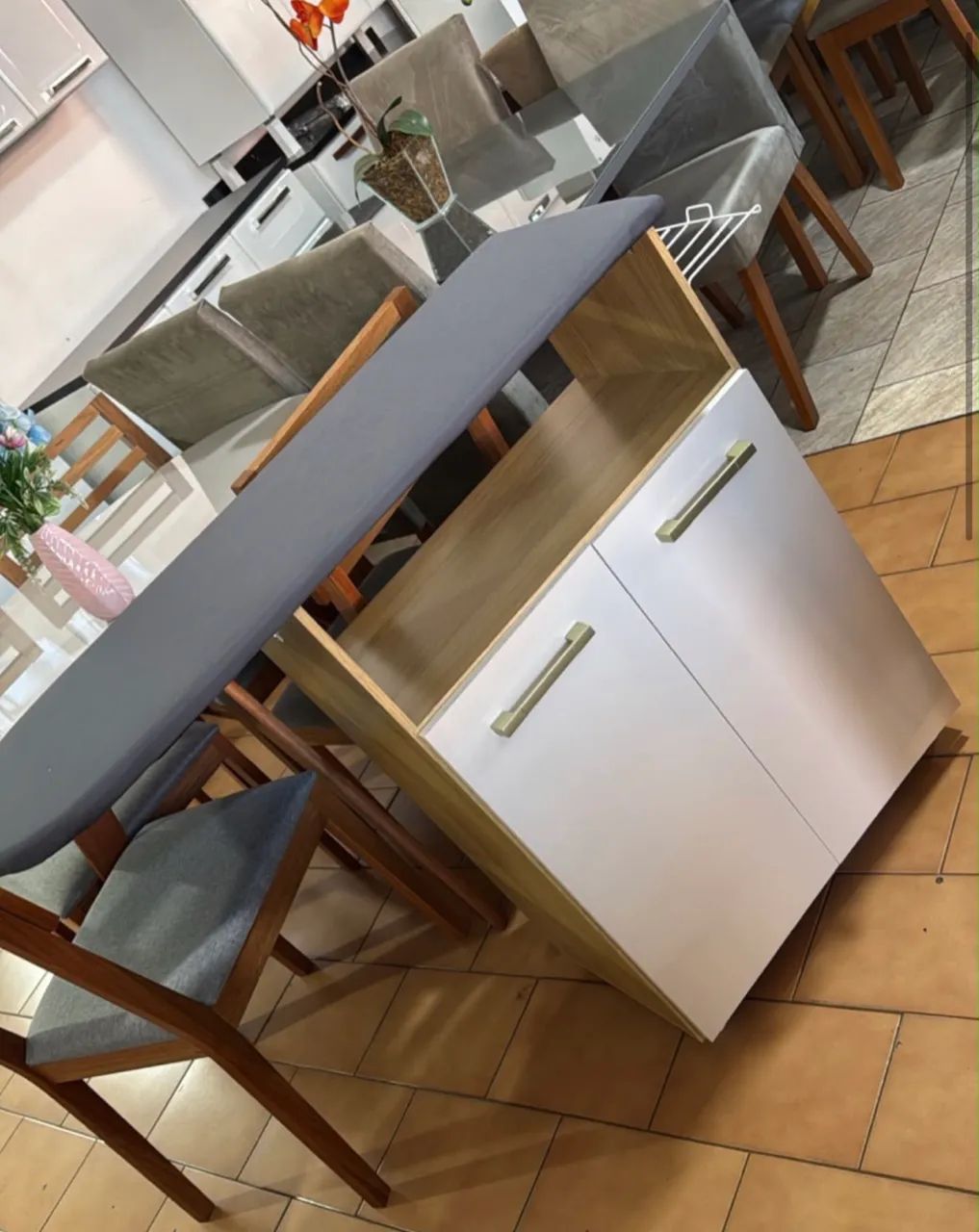 Tábua de Passar Com Gabinete Nova 
