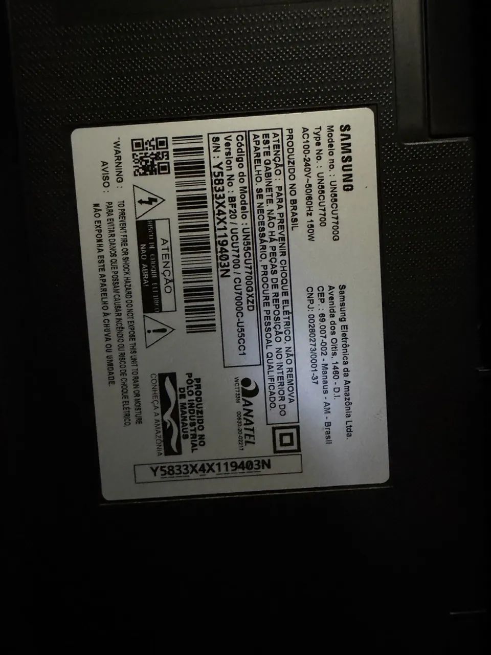 TV Samsung smart 55 Polegadas - Foto 4