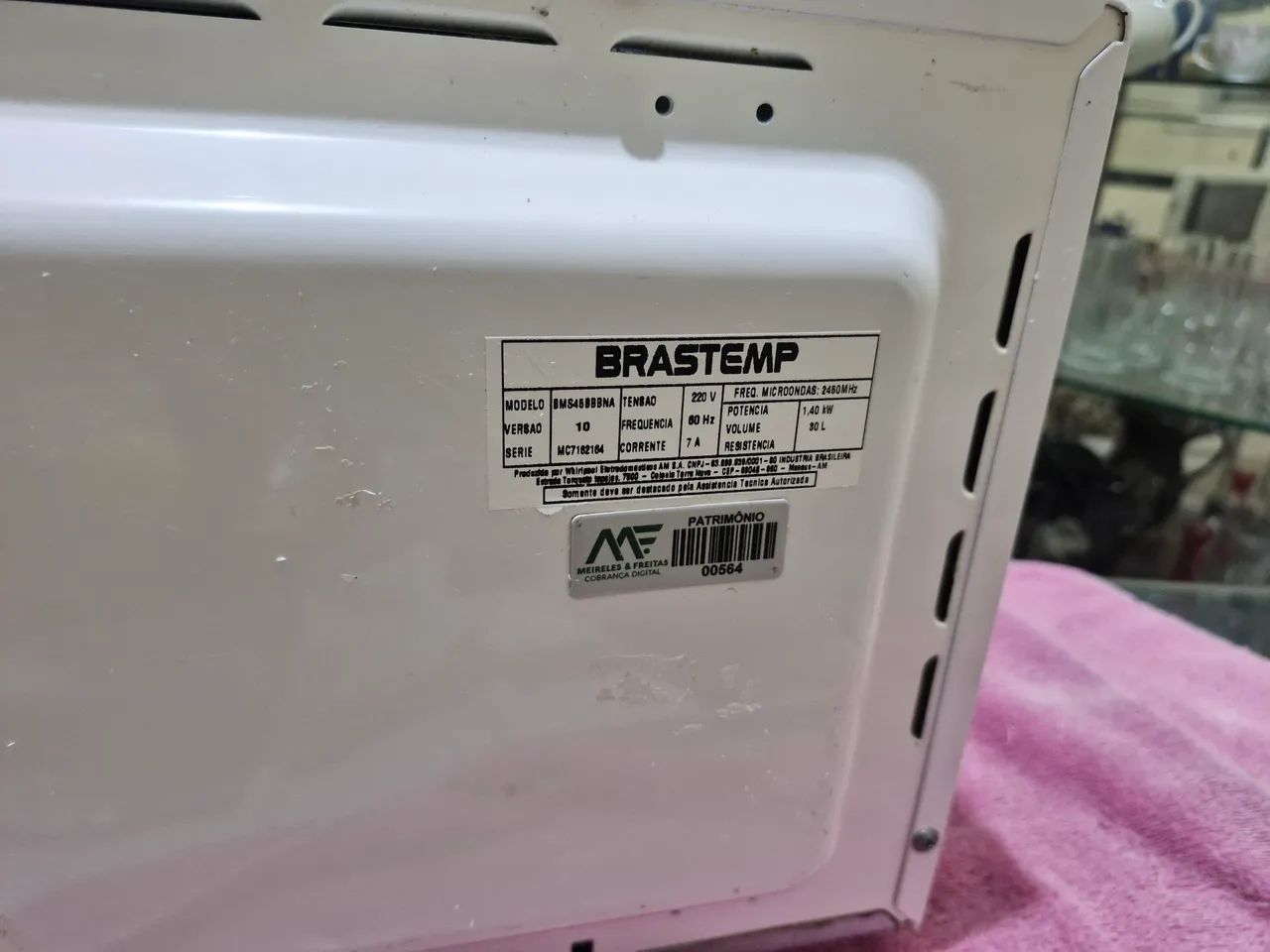 Microondas brastmp 30L mod: BMS45BBNA - Foto 5