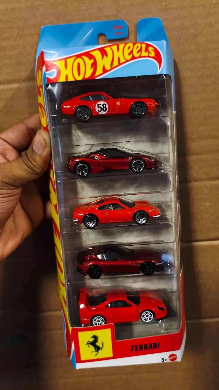 Pack Ferrari hot Wheels 