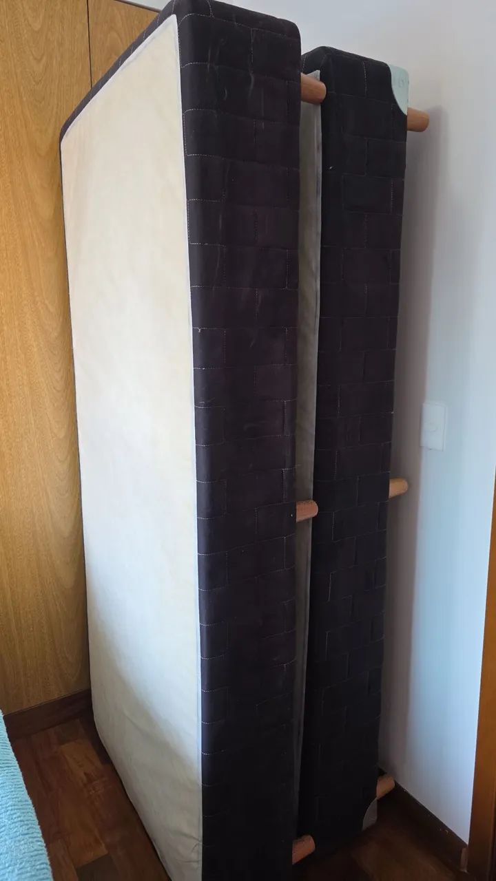 Vendo base cama box king usada em ótimo estado de conservação  - Foto 3