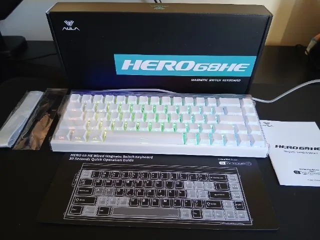 Teclado Magnético Aula Hero 68HE - Foto 2