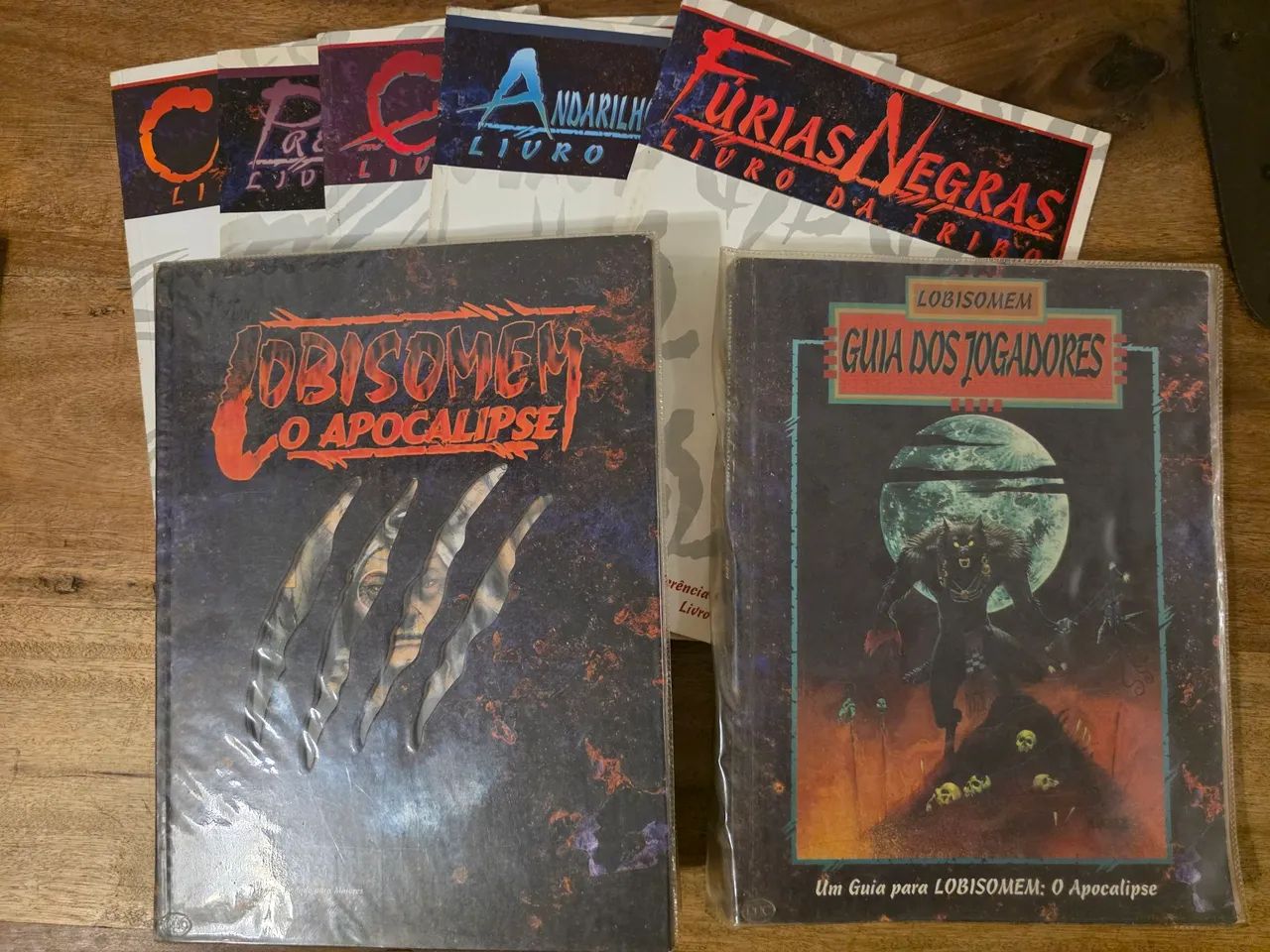 Coleção Lobisomem o Apocalipse RPG 1ª edição 