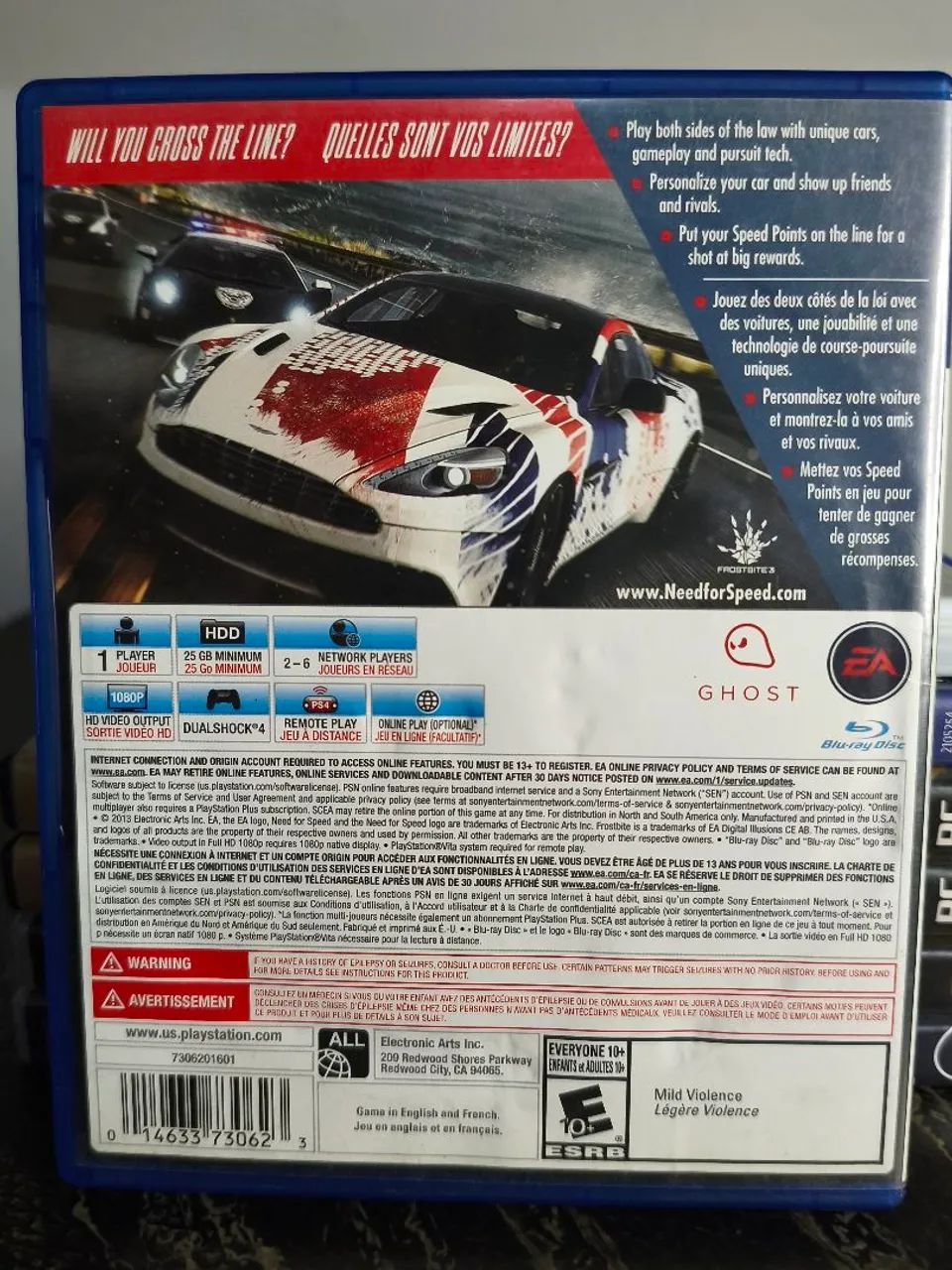 Jogo de ps4 Need for Speed Rivals - Foto 2