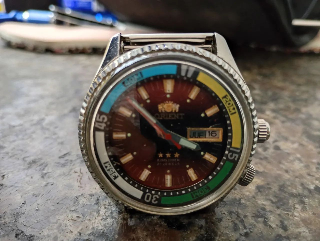Orient Três Estrelas King Diver (KD - Três Chaves) - Acessórios