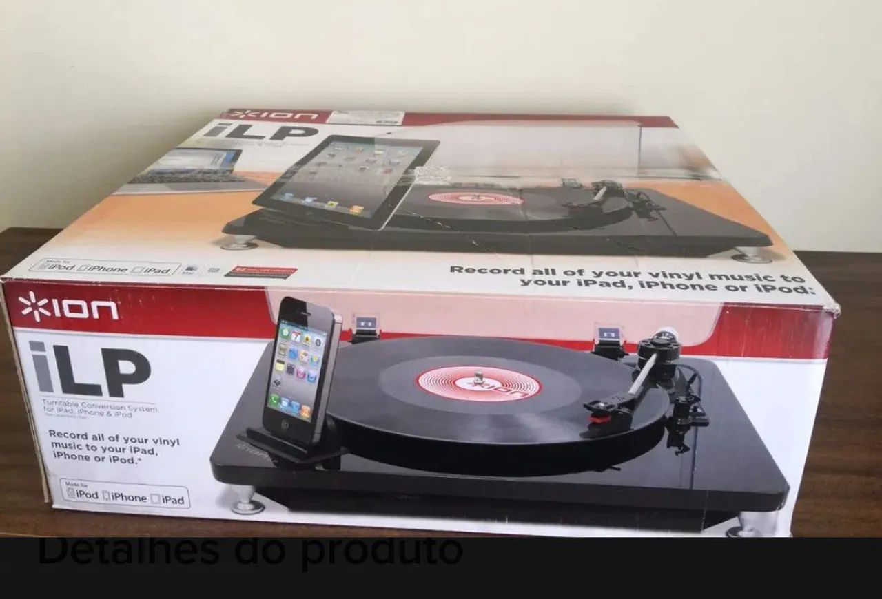 Toca discos Íon llP e Conversor discos para PC mp3 USB  - Foto 2