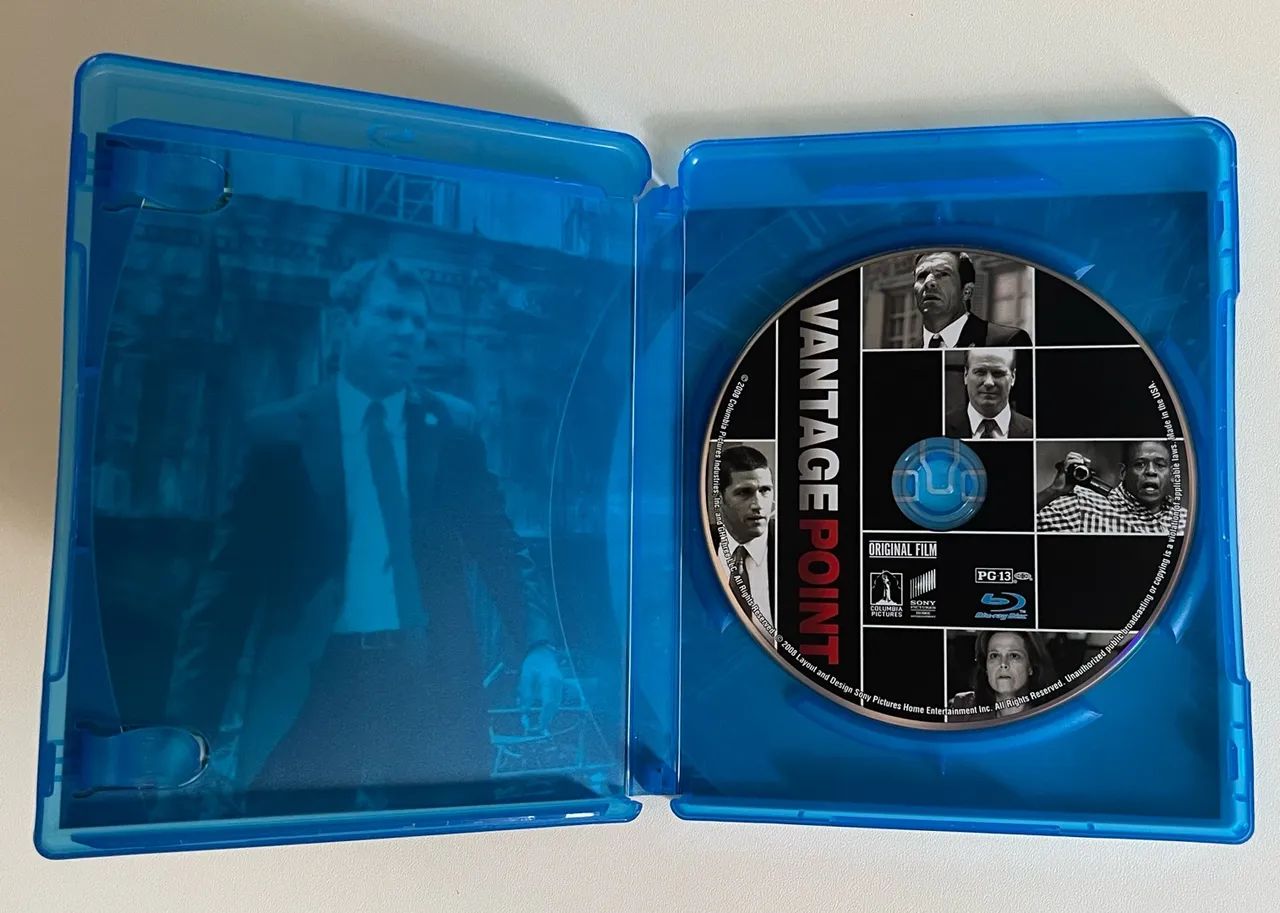 Blu-ray Ponto de Vista (Lombada Azul) - Leia a descrição - CDs