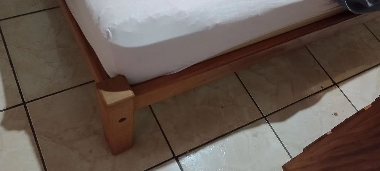 Cama em madeira de demolição  - Foto 3