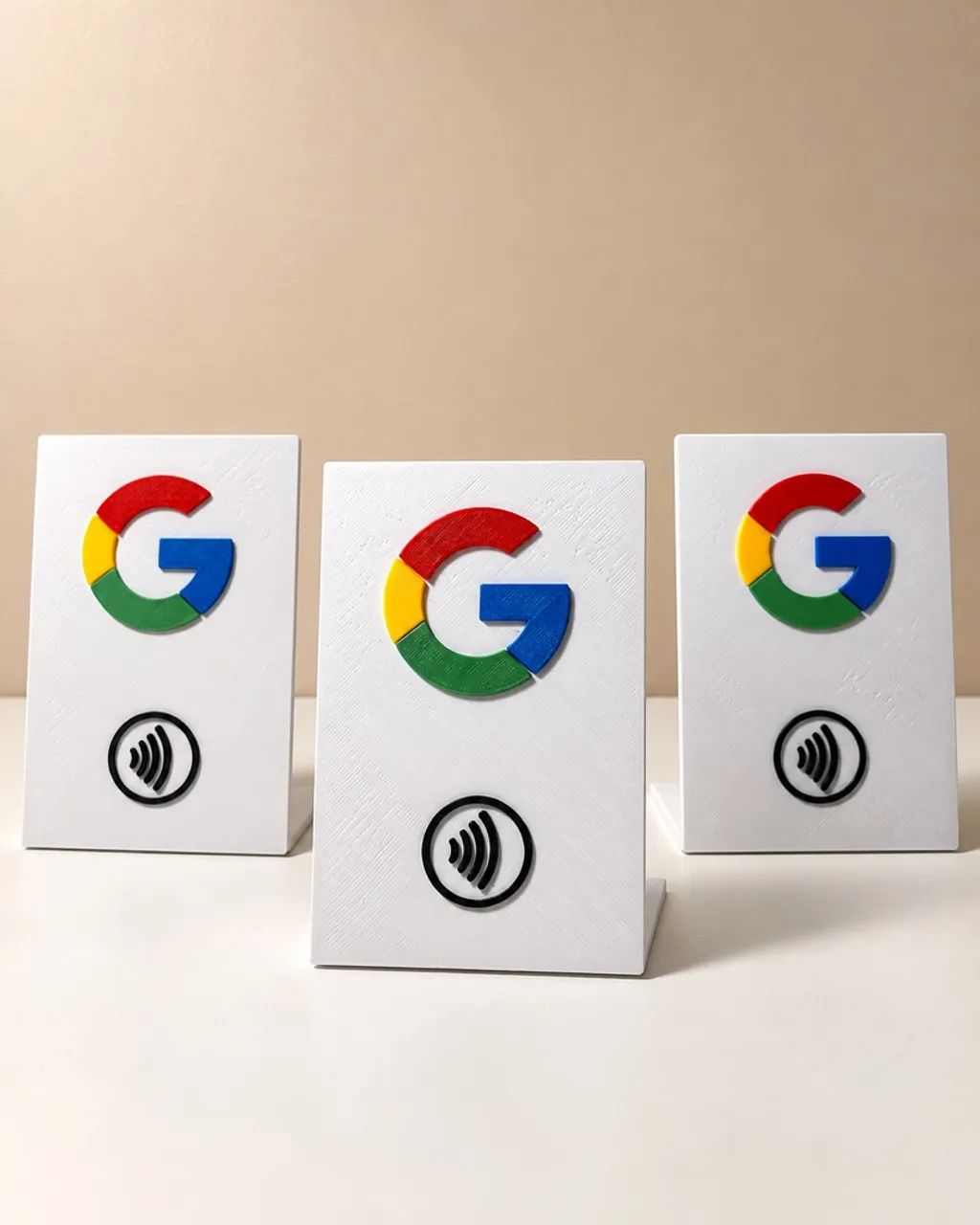 Plaquinha NFC Google Avaliações 3D  - Foto 2