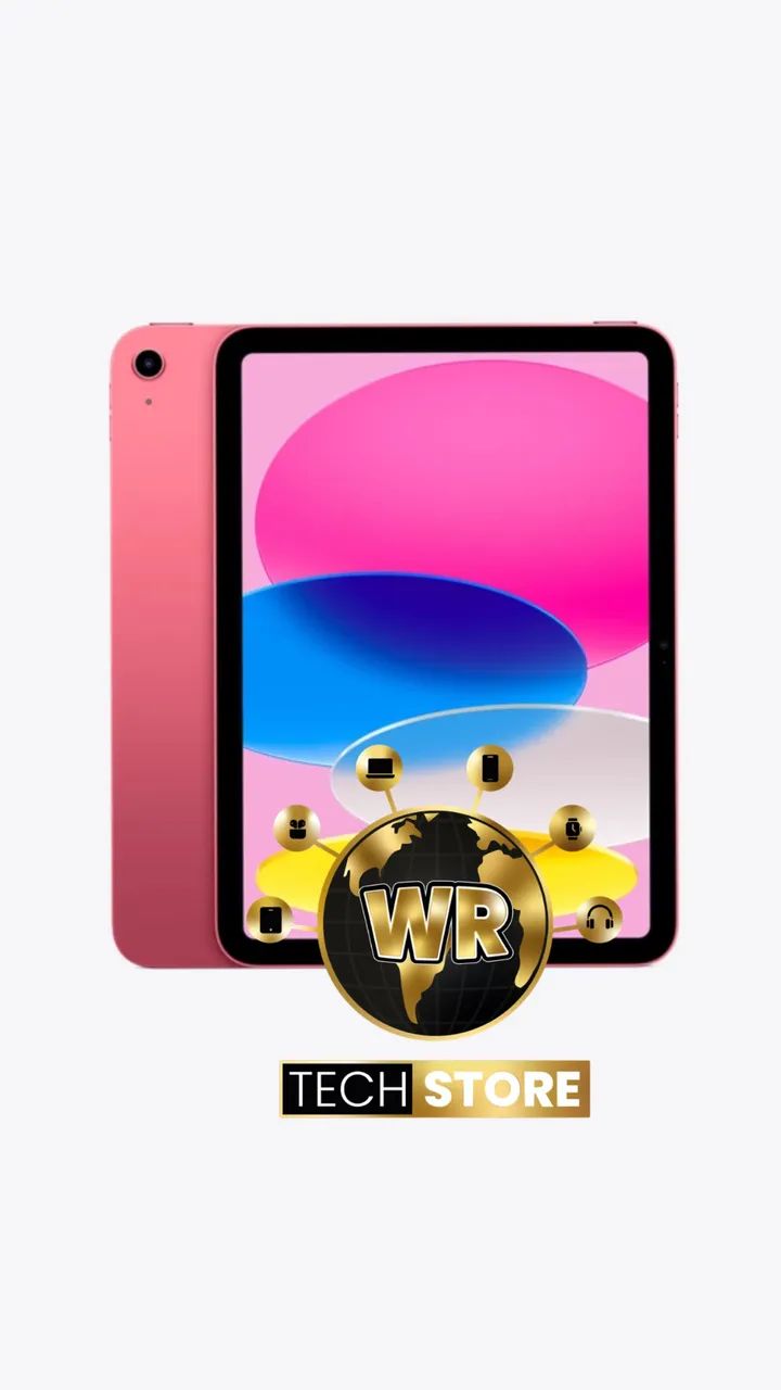 iPad A16 Lacrado 128GB ROSA 