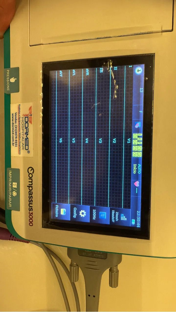 Eletrocardiografo novo na caixa! Alfamed Compassus 3000 - Foto 3