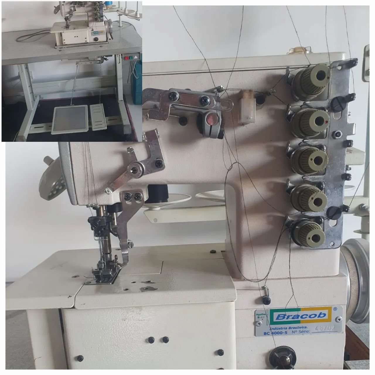 MAQUINA GALONEIRA BRACOB 
