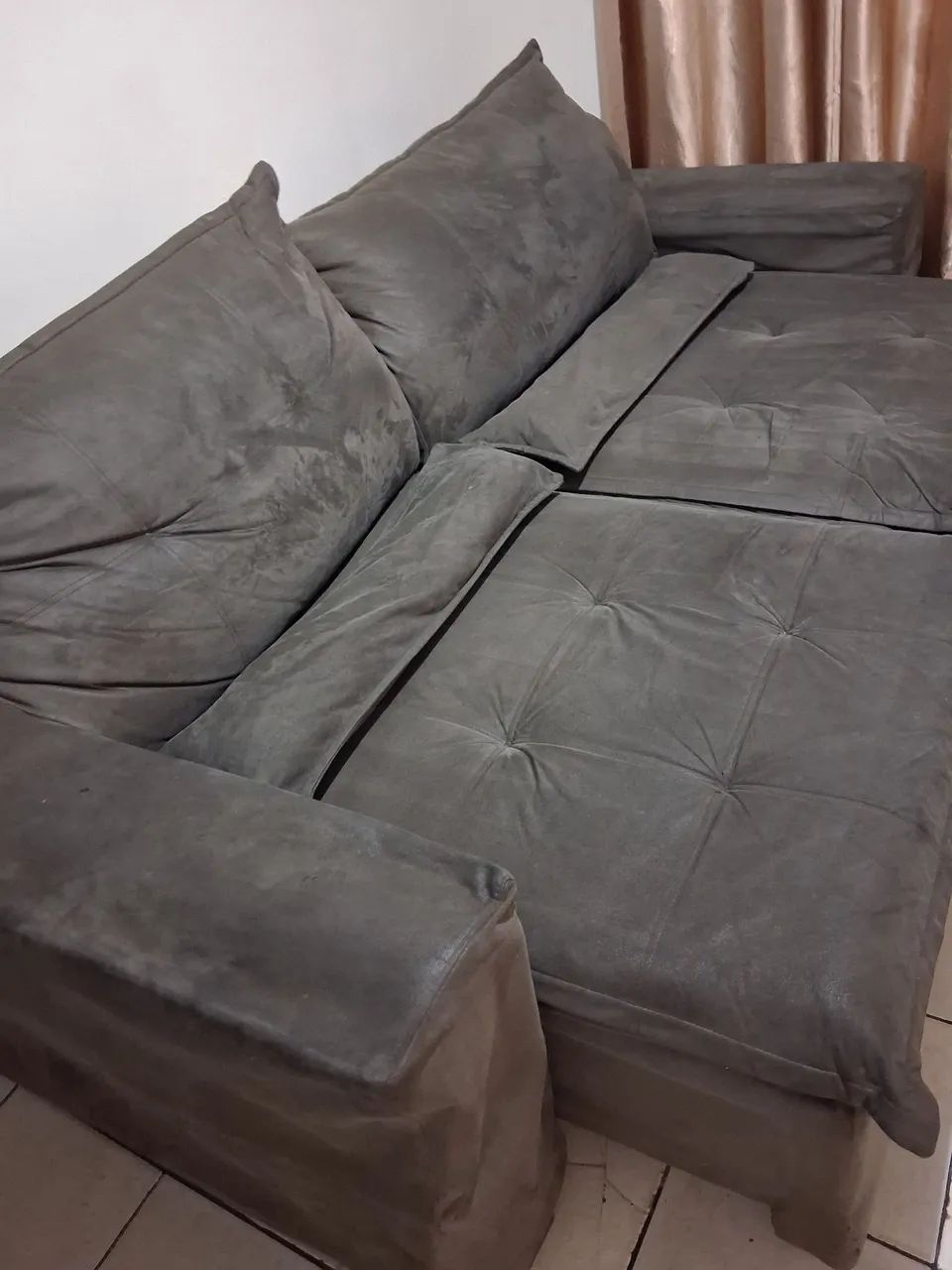 Vendo sofa retrátil e reclinável 2,50m