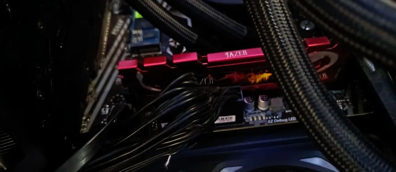 Memória RAM DDR4 1x16GB 3200mhz. Troco por 2x8GB 3200 RGB  - Foto 2