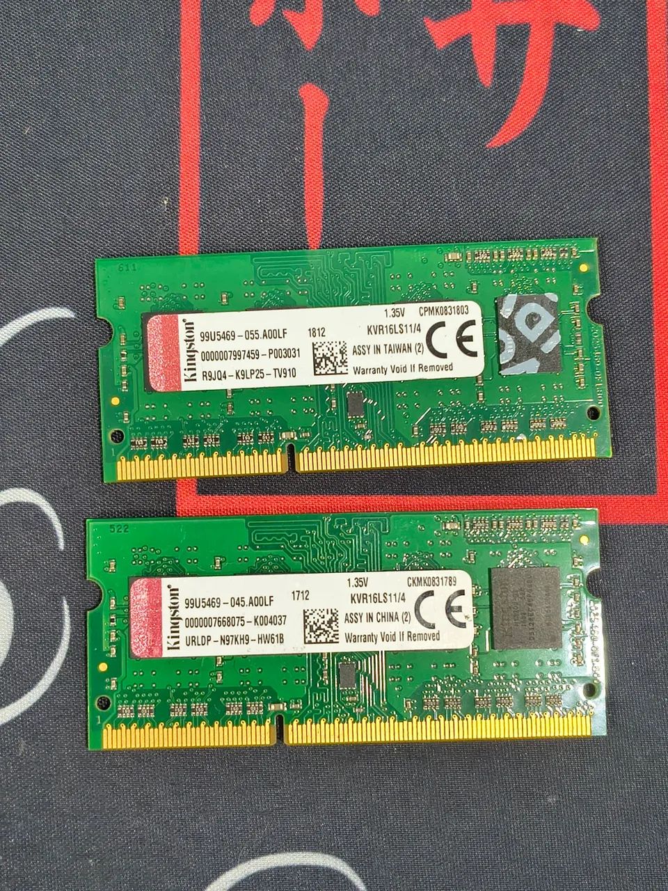 Par e memória ddr3L 4gb cada total: 8gb