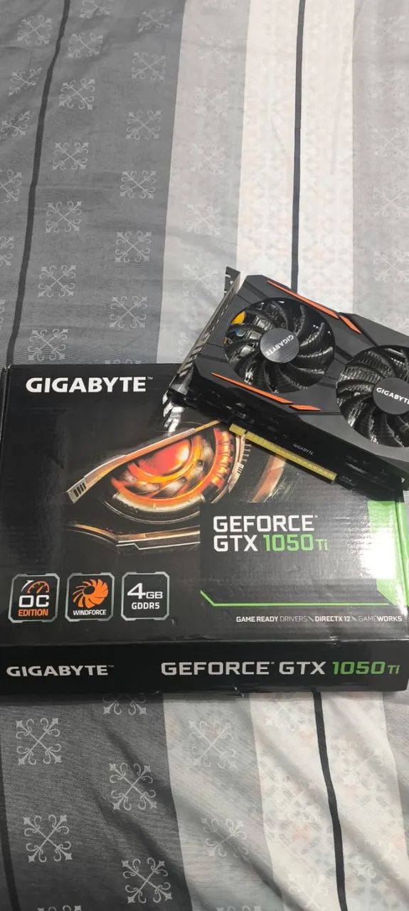 GTX 1050ti 4GB GIGABYTE