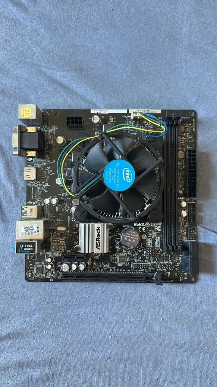 Kit Intel Core i3-9100F + ASRock H310 - Foto 2
