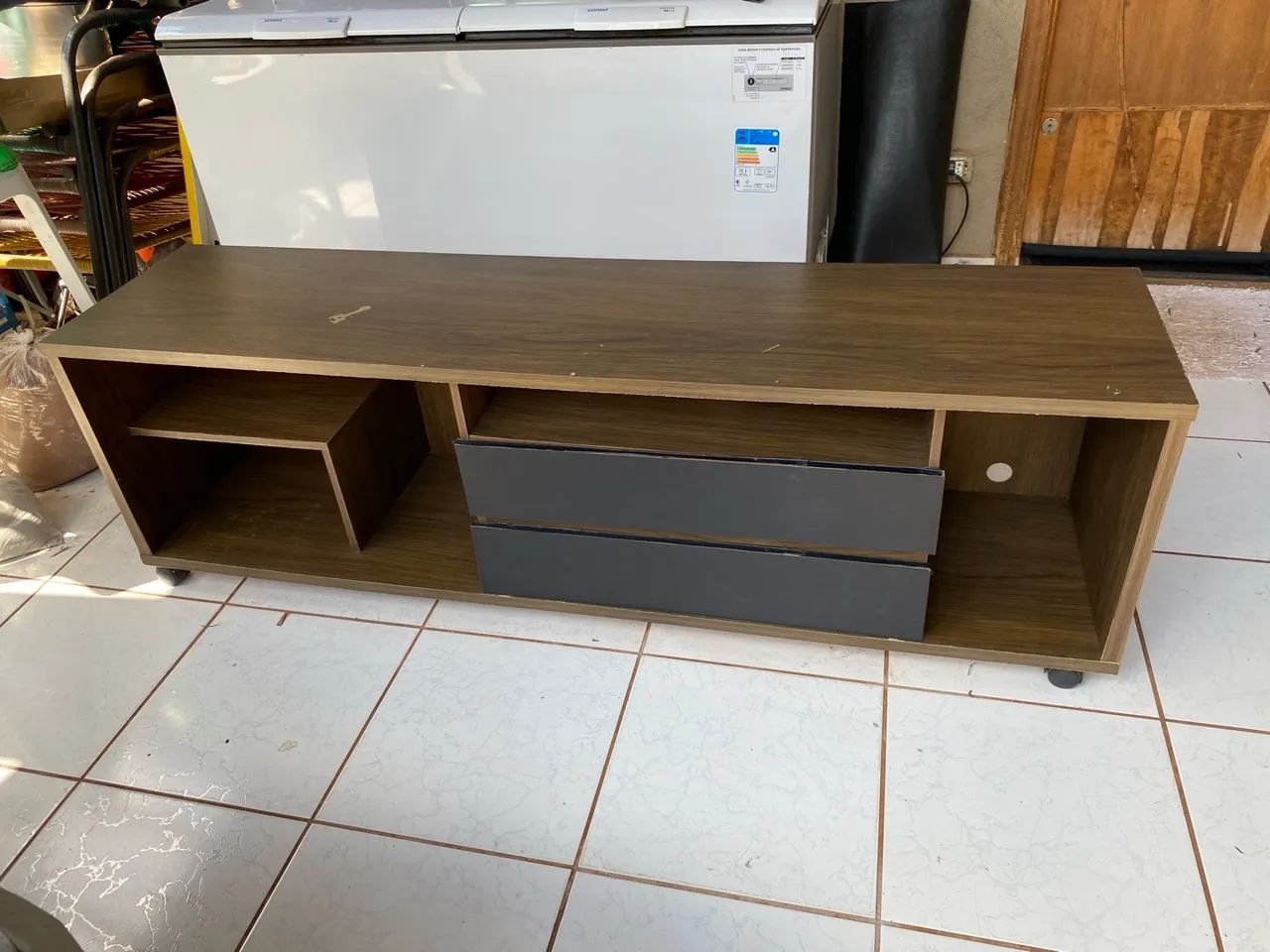 RACK MARROM MDF
