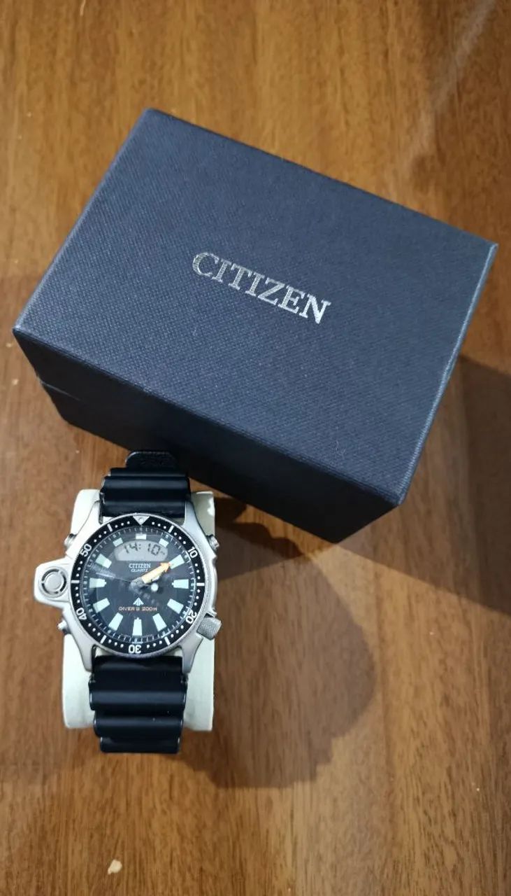 Relógio Citizen Aqualand Jp 2000. - Foto 3