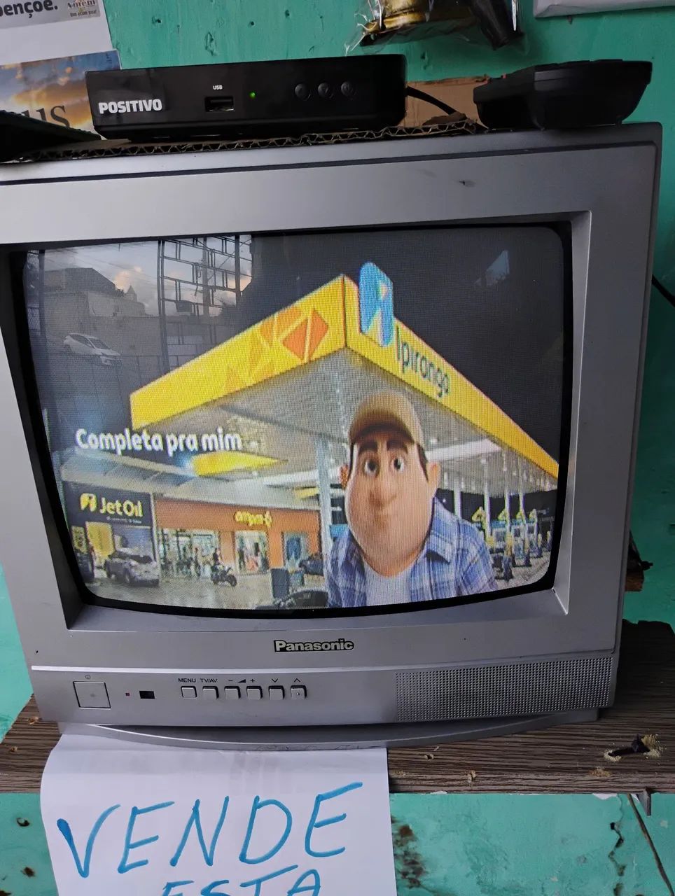 Televisão de tubo Panasonic 17 POLEGADAS COM CONTROLE  - Foto 2