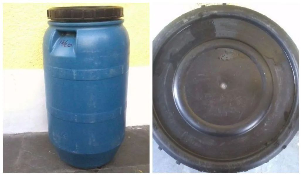 Bombona 80 litros, Galão Tonel Tambor Barril Bombonas pra água, ração, gelo, óleo, suco - Foto 4