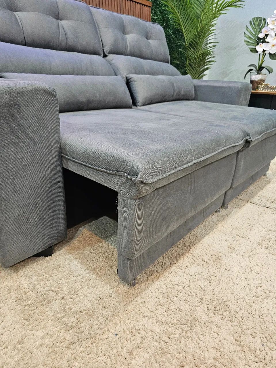 SOFA DOM RETRATIL E RECLINAVEL  - Foto 3