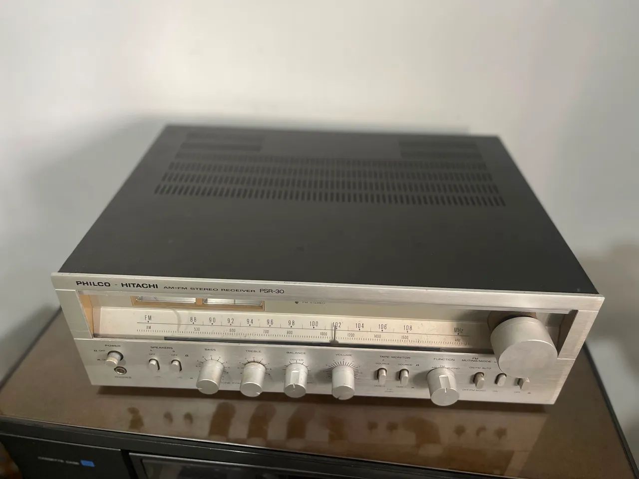 Receiver Philco hitachi psr 30 vintage funcionando tudo  - Foto 3