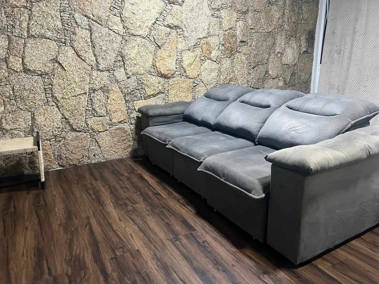 Sofá retrátil 3 lugares  - Foto 2