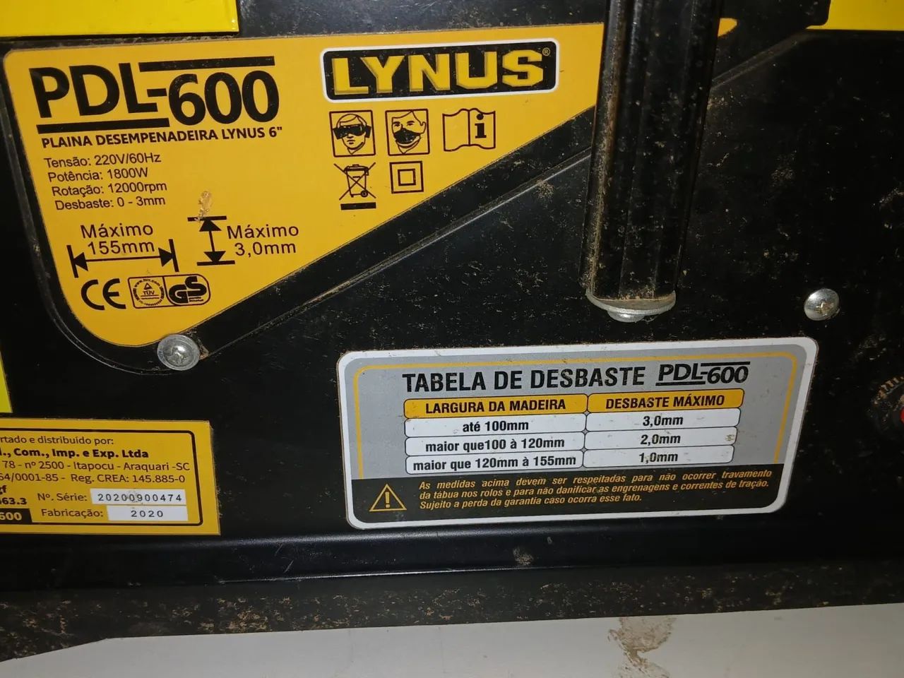 Plaina desempenadeira  - Foto 4