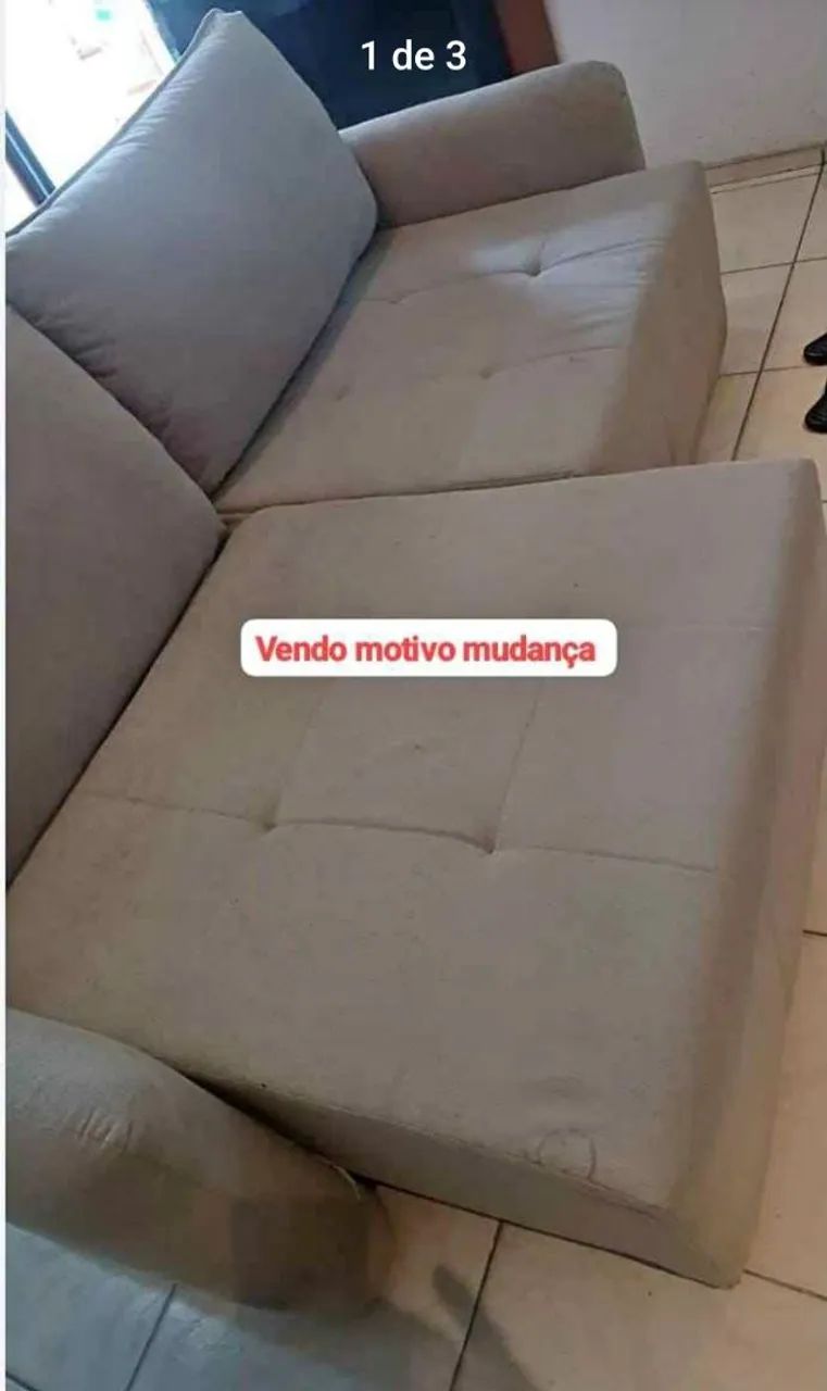 SOFÁ RETRÁTIL DE DOIS LUGARES 