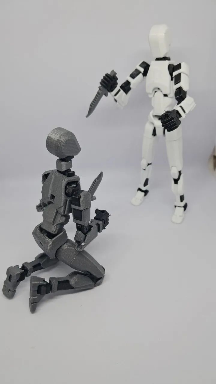 Kit 3 Dummy com várias armas