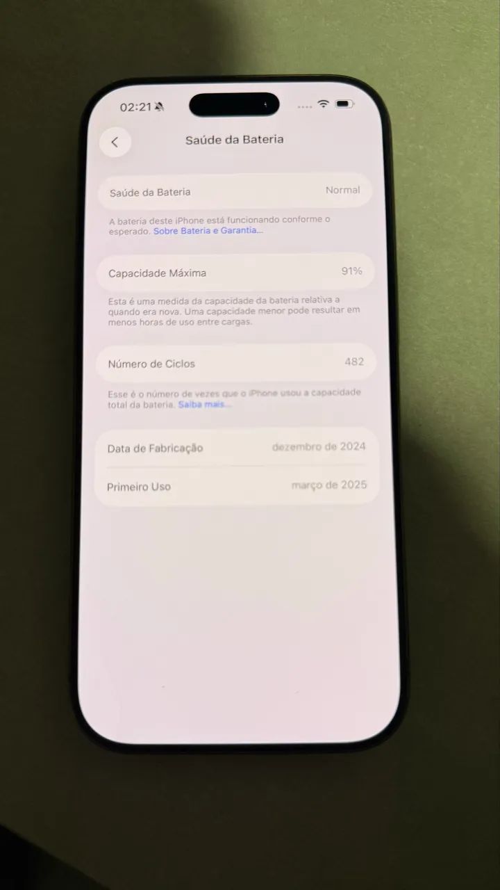 iPhone 16 pro 256gb única dona  - Foto 2
