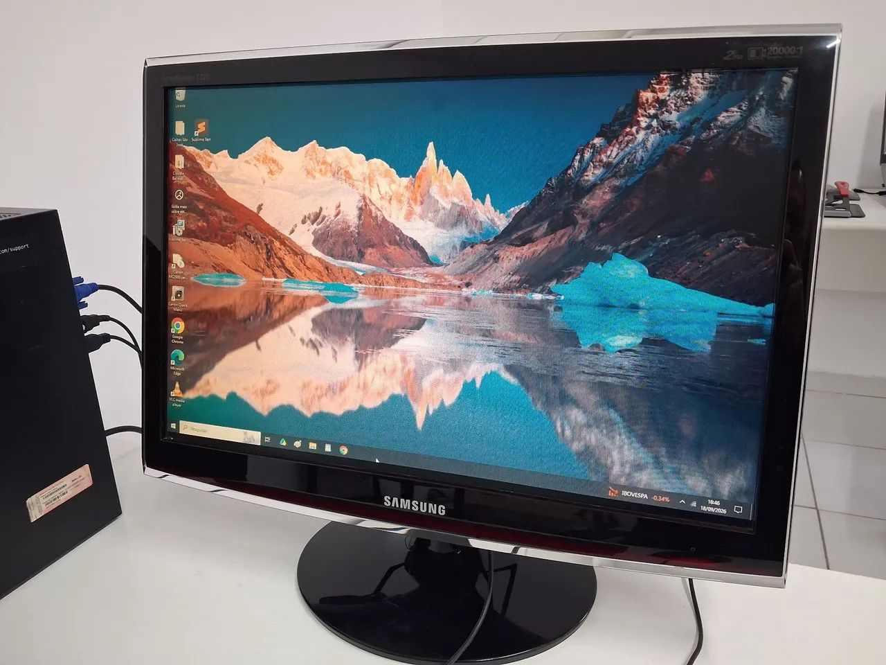 Computador Intel Core I3 HP Pavilion SlimLine completo com Windows 10 original - Foto 4