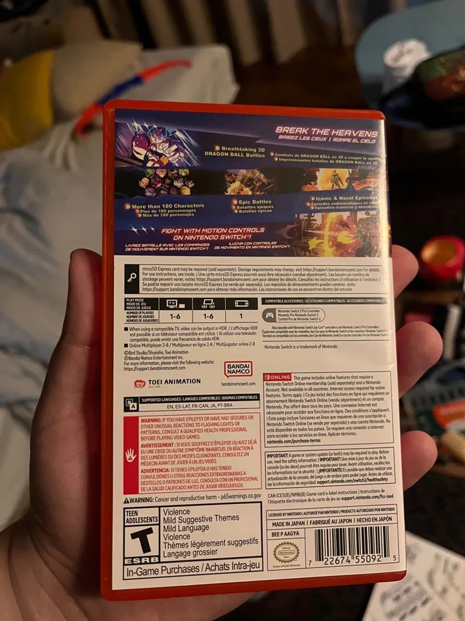 Dragon Ball Sparking Zero Nintendo Switch 2 - Foto 2