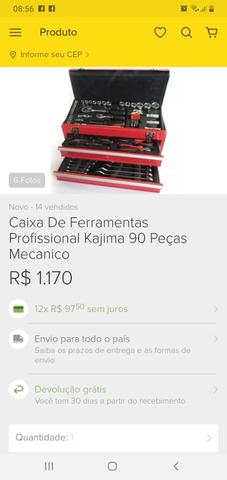 Vendo ferramentas $ 700.00