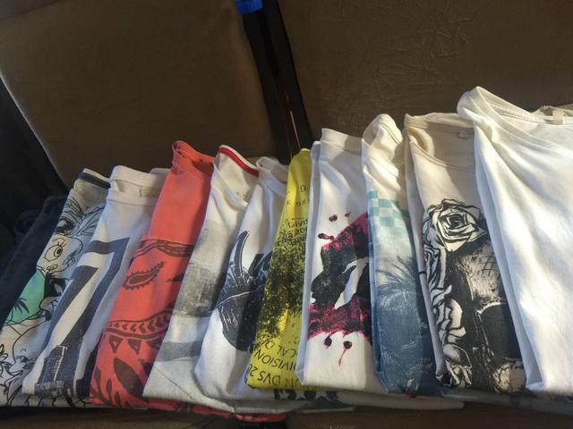 Lote de camisetas