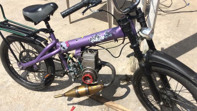 Mobilete 60cc carburador dt 180