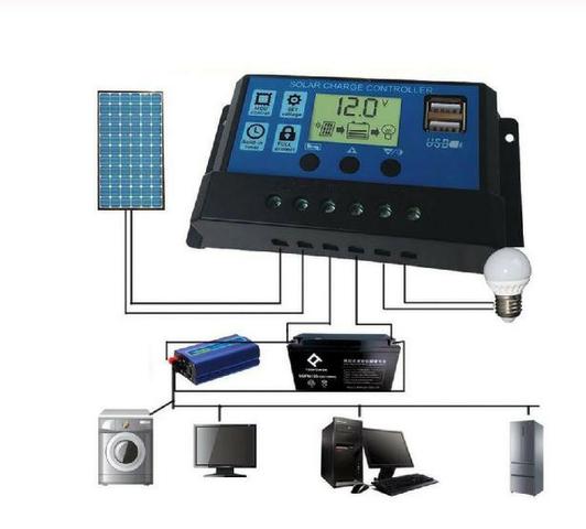 Painel 150w Controlador de carga Pwm 30Ah - Foto 5