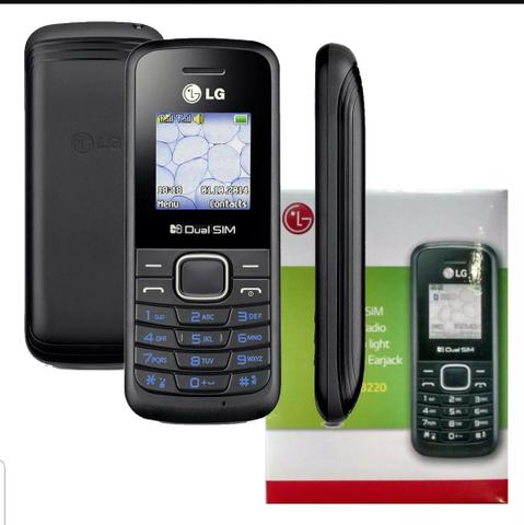 Celular Lg B220 Dual Sim Radio Fm Lanterna (Loja Física)