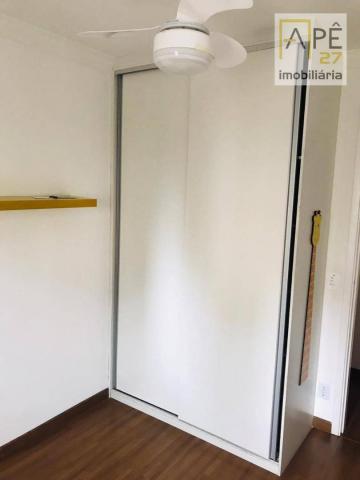 Apartamento 100% mobiliado com 2 dormitórios para alugar, 47 m² por R$ 1.850/mês - Ponte G - Foto 10