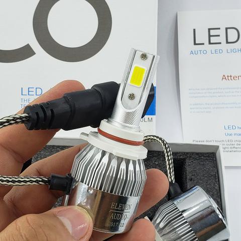 Super Led C6 HB4 9006 72W 7600LM - Foto 2