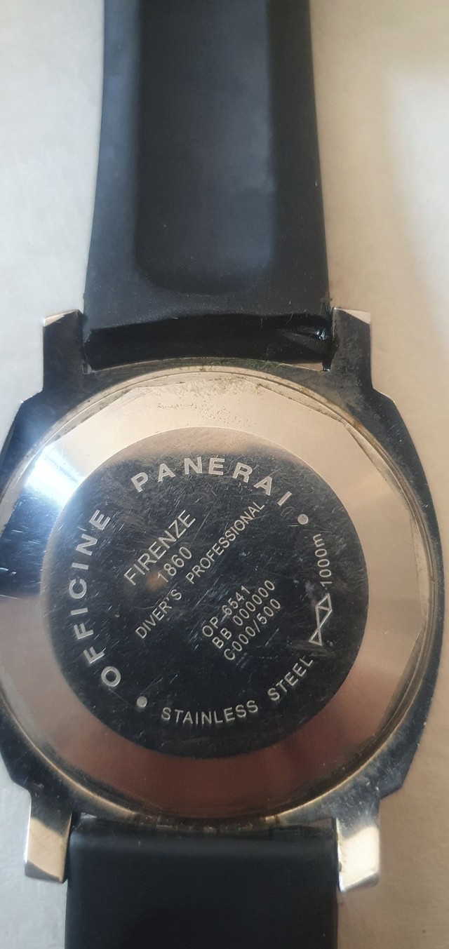 relógio panerai automatic firenze 1860